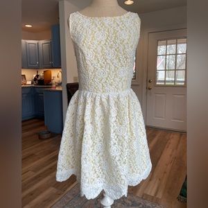 White Lace South Moon Under Dress Medium
